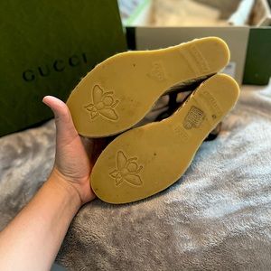 Black Gucci heels size38 Used once.